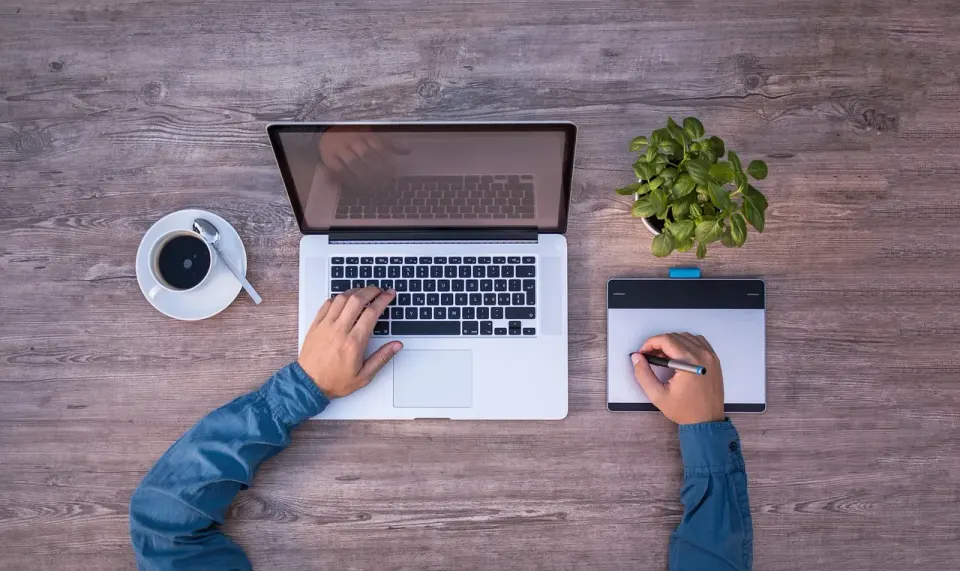 laptop, mockup, graphics tablet, tablet