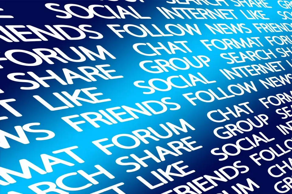 label, social, media, forum