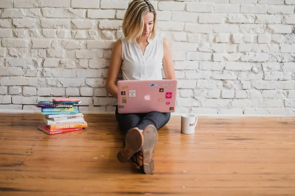influencer, writing, girl, woman